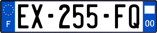 EX-255-FQ
