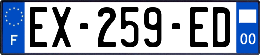 EX-259-ED