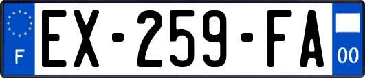 EX-259-FA