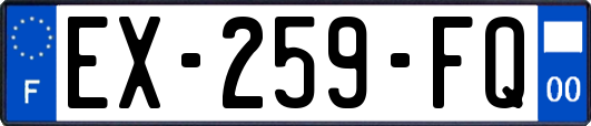 EX-259-FQ