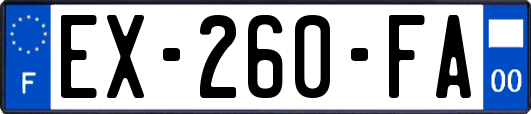 EX-260-FA