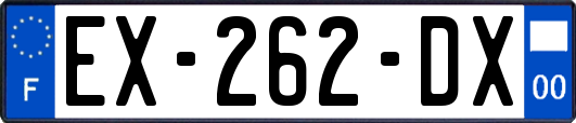 EX-262-DX