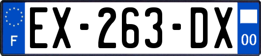 EX-263-DX