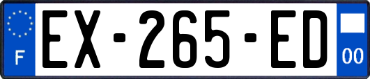 EX-265-ED