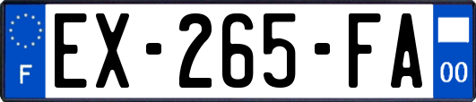 EX-265-FA