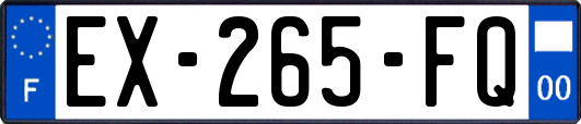 EX-265-FQ