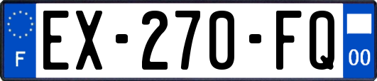 EX-270-FQ