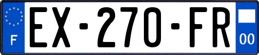 EX-270-FR