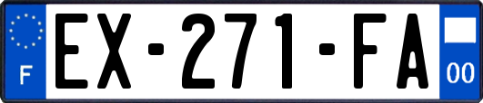 EX-271-FA
