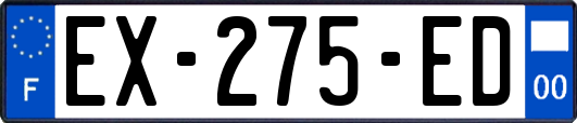 EX-275-ED