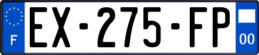 EX-275-FP