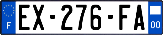 EX-276-FA