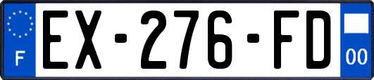 EX-276-FD