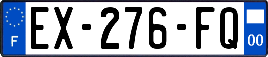 EX-276-FQ