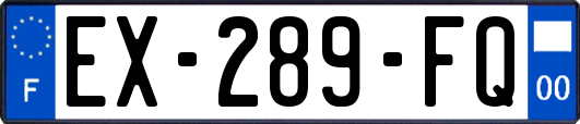 EX-289-FQ