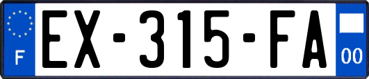 EX-315-FA