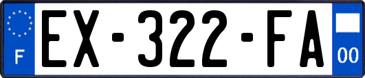 EX-322-FA