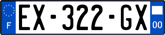 EX-322-GX