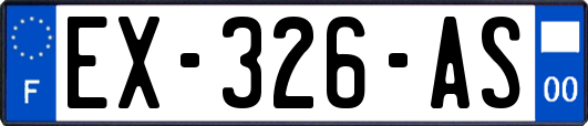 EX-326-AS