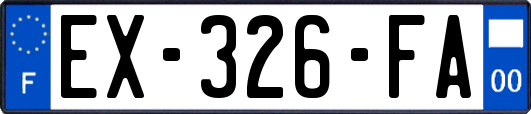 EX-326-FA