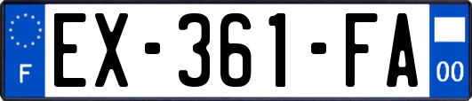 EX-361-FA