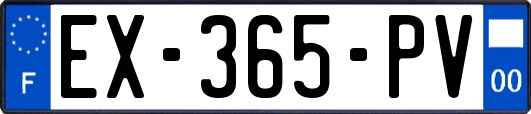 EX-365-PV