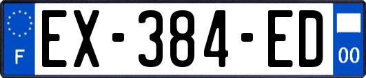 EX-384-ED