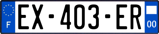 EX-403-ER