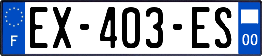 EX-403-ES