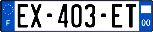 EX-403-ET