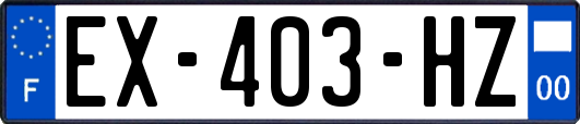 EX-403-HZ