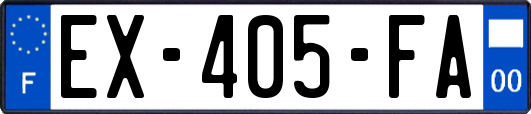 EX-405-FA