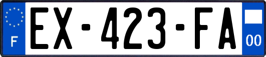 EX-423-FA