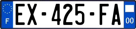 EX-425-FA