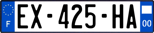 EX-425-HA