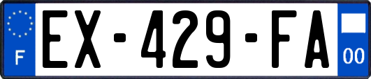 EX-429-FA