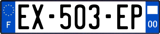 EX-503-EP