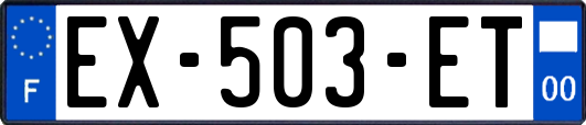 EX-503-ET