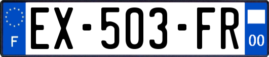 EX-503-FR