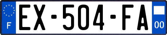 EX-504-FA