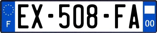 EX-508-FA