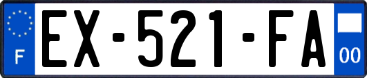 EX-521-FA