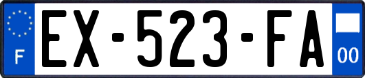 EX-523-FA