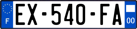 EX-540-FA