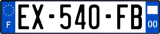 EX-540-FB