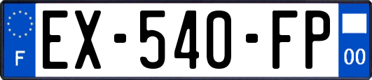EX-540-FP