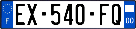 EX-540-FQ
