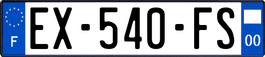 EX-540-FS