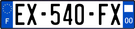 EX-540-FX