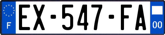 EX-547-FA